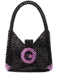Germanier - Beaded Hobo Shoulder Bag - Lyst