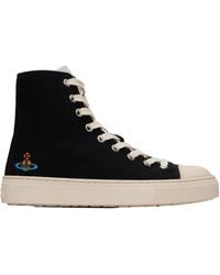 Vivienne Westwood - High Top Plimsoll Sneakers - Lyst
