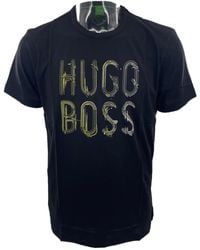 BOSS - Item O-Neck Short-Sleeved T-Shirt - Lyst