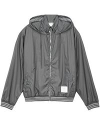 Thom Browne - Logo-Patch Ripstop Lightweight Jacket - Lyst