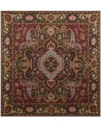 Etro - Silk-Blend Jacquard Scarf With Houndstooth Motif And Print - Lyst