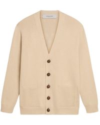 Golden Goose - Logo Lettering Buttoned Cardigan - Lyst