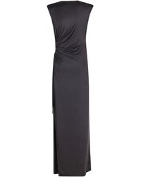 Essentiel Antwerp - Joye 098 Draped Maxi Dress - Lyst