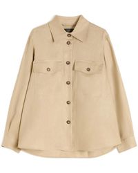 Weekend by Maxmara - Wkipomposa Long-Sleeved Shirt Jacket - Lyst