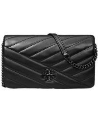 Tory Burch - Kira Chevron Chain Wallet - Lyst