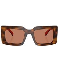 Prada - Eyewear Square Frame Sunglasses - Lyst