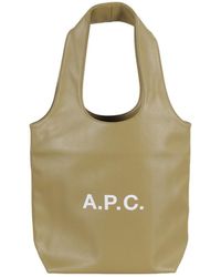 A.P.C. - Ninon Small Top Handle Bag - Lyst
