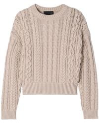 Nili Lotan - Rory Cable-Knit Sweater - Lyst