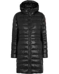 Canada Goose - Minimalist Long Hooded Down Jacket - Lyst