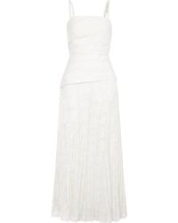 Jonathan Simkhai - Annalise Lace Midi Dress - Lyst
