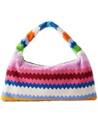 Missoni - Striped Terry Shoulder Bag - Lyst