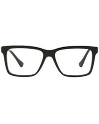 Versace - Medusa-Plaque Square-Frame Glasses - Lyst