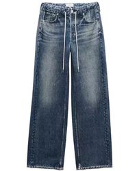 Rag & Bone - Rb Miramar Drawstring Wide-Leg Pant - Lyst