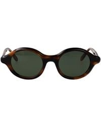 Loewe - Epsilons Slim Round-Frame Sunglasses - Lyst
