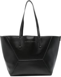Brunello Cucinelli - Panelled Leather Tote Bag - Lyst