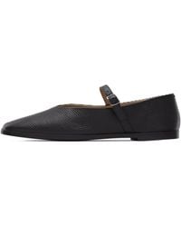 Max Mara - Square-Toe Flat Shoes - Lyst