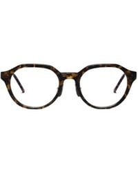 Thom Browne - Eyewear Oval-Frame Glasses - Lyst