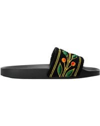 CASABLANCA - Logo Slippers - Lyst