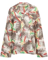 Bode - Motif-Print Cotton Shirt - Lyst