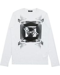 KARL LAGERFELD - Printed T-Shirt - Lyst