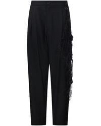 DARKPARK - Phebe Wide-Leg Chain Pants - Lyst