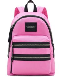 Marc Jacobs - The Biker Logo-Patch Zipped Large Backpack - Lyst