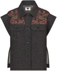 Dior - Embroidered Jacket - Lyst