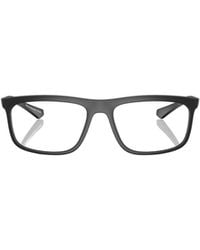 Emporio Armani - Square Frame Glasses - Lyst