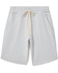 AllSaints - Helix Raw-Cut Drawstring Shorts - Lyst