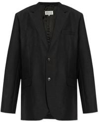 Maison Margiela - Buttoned Open Blazer - Lyst