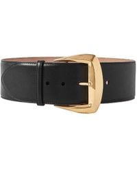 McQueen - Geometric Buckle Belt - Lyst