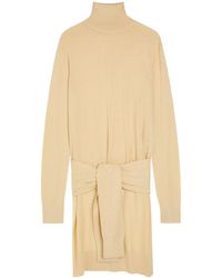 TOTEME - Double-Sleeve Wool And Silk-Blend Top - Lyst