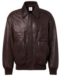 Calvin Klein - Johnson Leather Blouson - Lyst