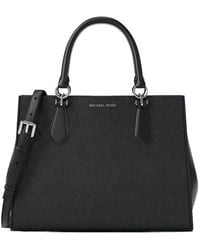 Michael Kors - Marilyn Medium Saffiano Leather Satchel - Lyst