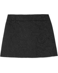 Dolce & Gabbana - Matelassé Mini Skirt - Lyst