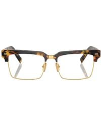 Miu Miu - Eyewear Square-Frame Glasses - Lyst