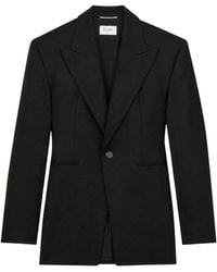 Saint Laurent - Single-Breasted Jacket - Lyst