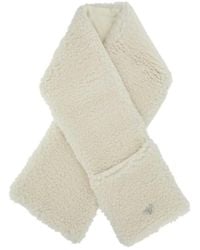 Prada - Teddy Logo-Plaque Scarf - Lyst