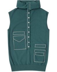 Kiko Kostadinov - Sleeveless Turtleneck Sweater - Lyst