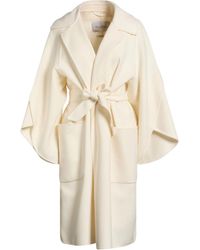 Max Mara - Solid-Colored Woolen Coat - Lyst