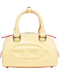DIESEL - 1Dr Dome Leather Tote Bag - Lyst