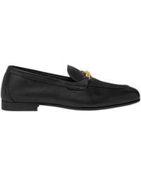 Versace - Medusa Round-Toe Loafers - Lyst
