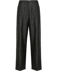 forte_forte - Crease Casual Pants - Lyst