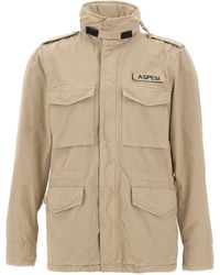 Aspesi - Mini Field Hooded Jacket - Lyst