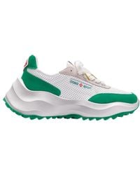 CASABLANCA - Atlantis Perforated Lace-Up Sneakers - Lyst