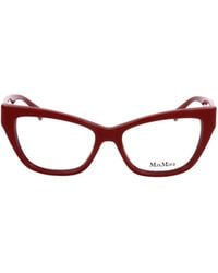 Max Mara - Cat-Eye Glasses - Lyst