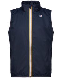 K-Way - Le Vrai 3.0 Rouland Warm Zipped Gilet - Lyst