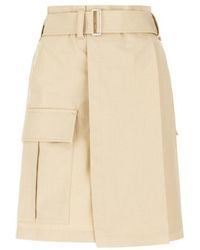 KENZO - Cargo Knee Skirt - Lyst