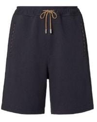 Fendi - Logo-Patch Drawstring Shorts - Lyst