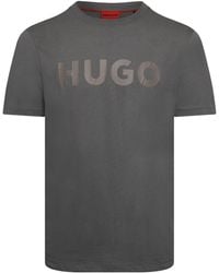 BOSS - Simple Cotton T-Shirt - Lyst